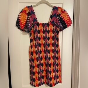 Farm Rio Multicolored Mini Dress